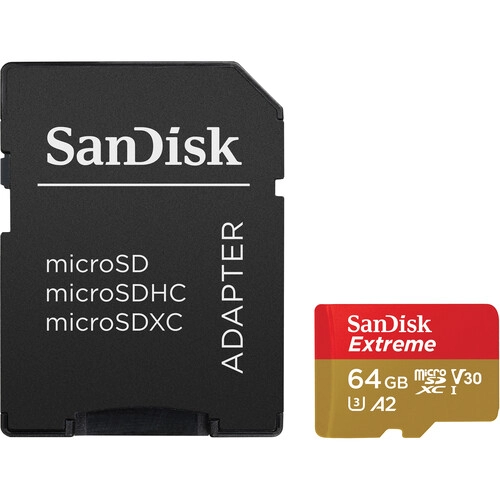 SanDisk Extreme 64GB SDSQXAH-064G-GN6AA 