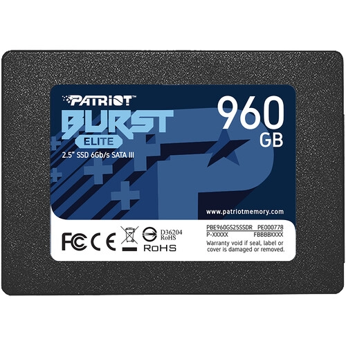 Patriot 960GB SSD PBE960GS25SSDR 
