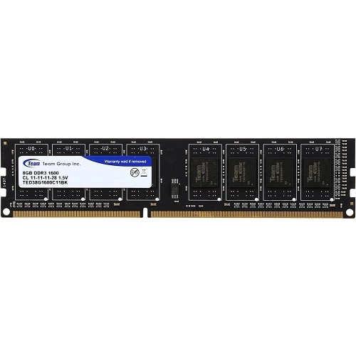 TeamGroup 8GB DDR3 1600MHz TED38G1600C1101 