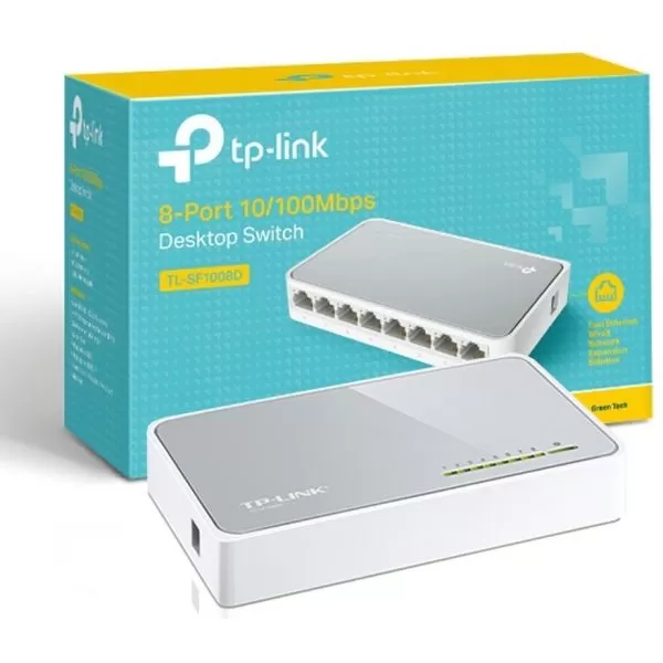 TP-Link Switch TL-SF1008D 8-port 10/100 Unmanaged 