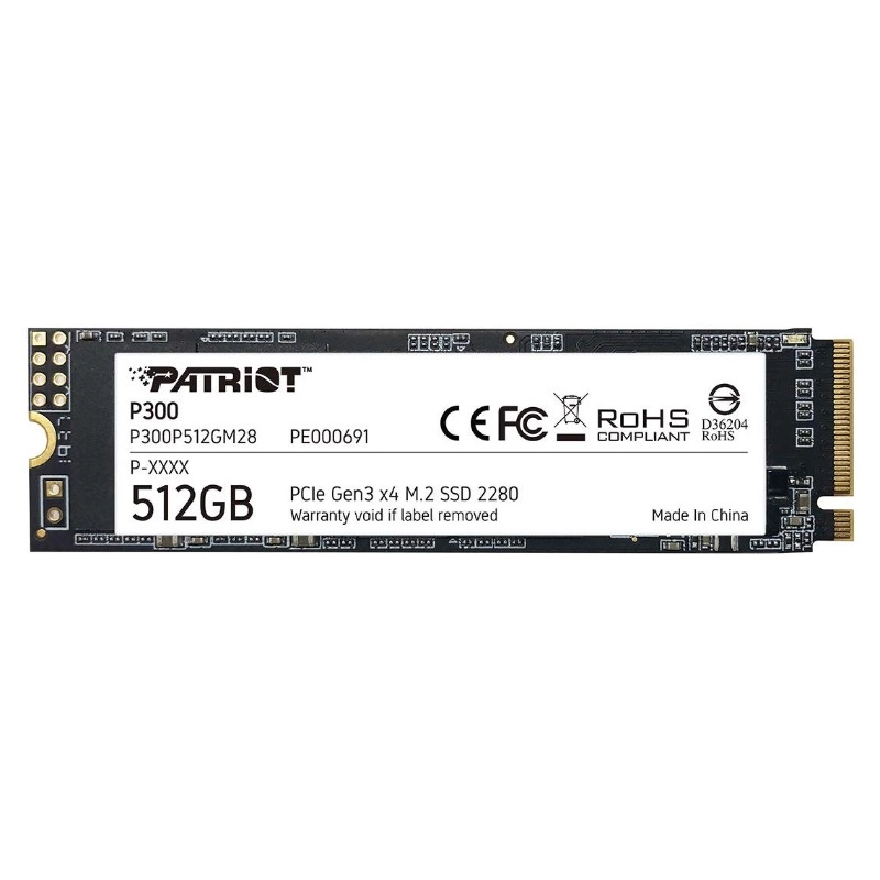 Patriot 512GB SSD M.2 P300P512GM28 