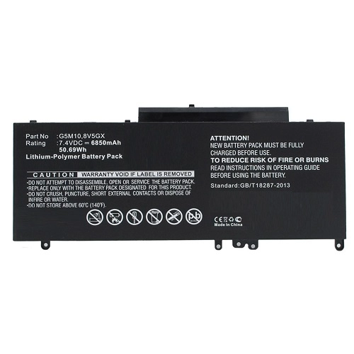 CoreParts Battery for Dell 51Wh Li-Pol 7.4V 6460mAh 
