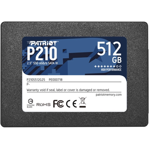 Patriot 512GB SSD P210 
