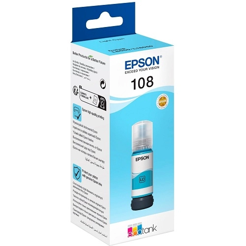 Epson 108  C13T09C54A Light Cyan 