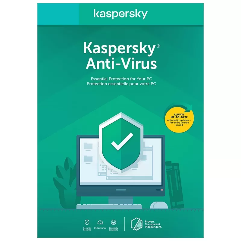 Kaspersky Antivirus 2021 KL1171O5CFS-21 