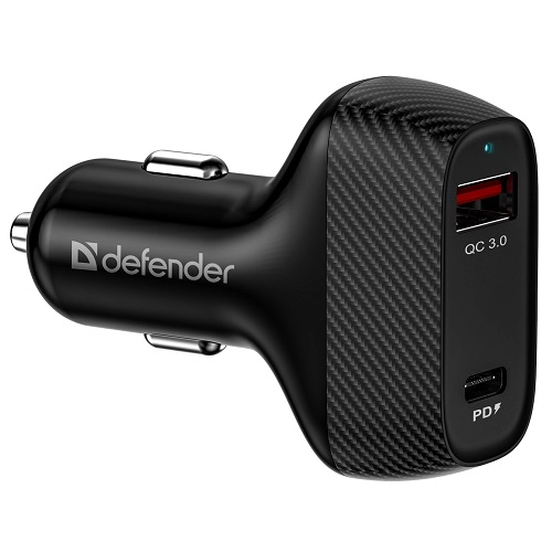 Defender Technology UCA-90 36W, USB QC3.0, Type-C/PD3.0 83836 