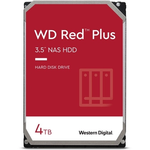 WD 4TB WD40EFZX Red Plus 