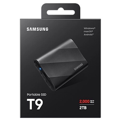 Samsung 2TB MU-PG2T0B Portable SSD T9 USB 3.2 