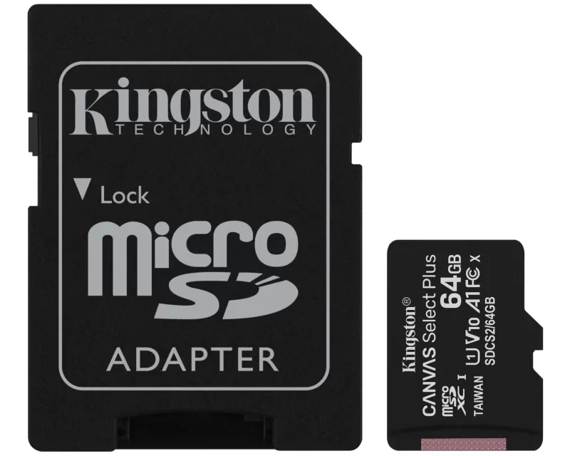 Kingston 64GB MicroSDXC class 10 