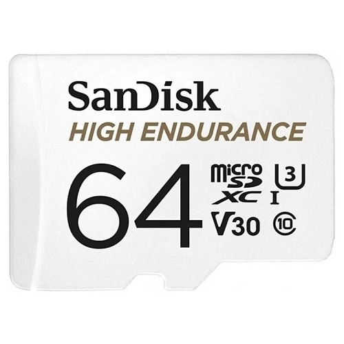 SanDisk 64GB + SD adapter 