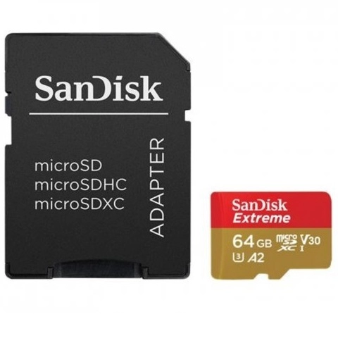 SanDisk 64GB Extreme SDSQXAH-064G-GN6AA 