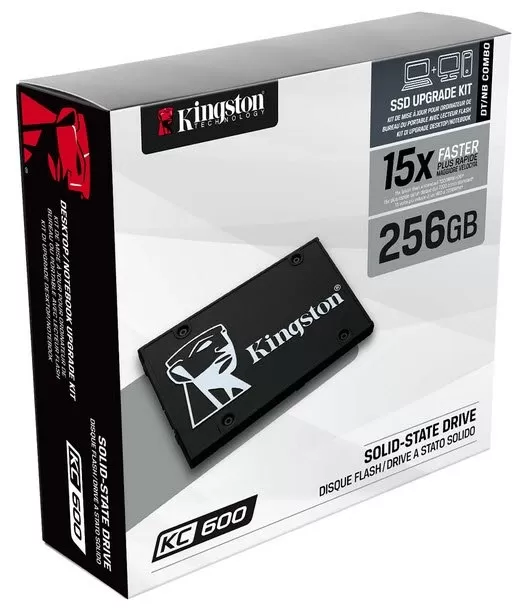 Kingston 256GB SSD KC600  