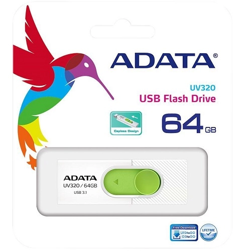 A-DATA 64GB USB 3.1 AUV320-64G-RWHGN 