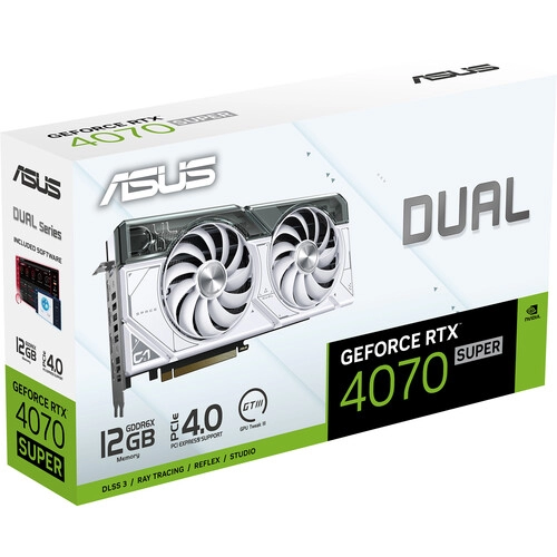 Asus DUAL-RTX4070S-12G-WHITE 